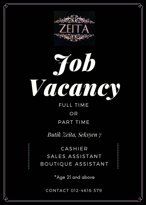 Butik Seksyen 7 Jobs Full Time Sales Retail Marketing On Carousell