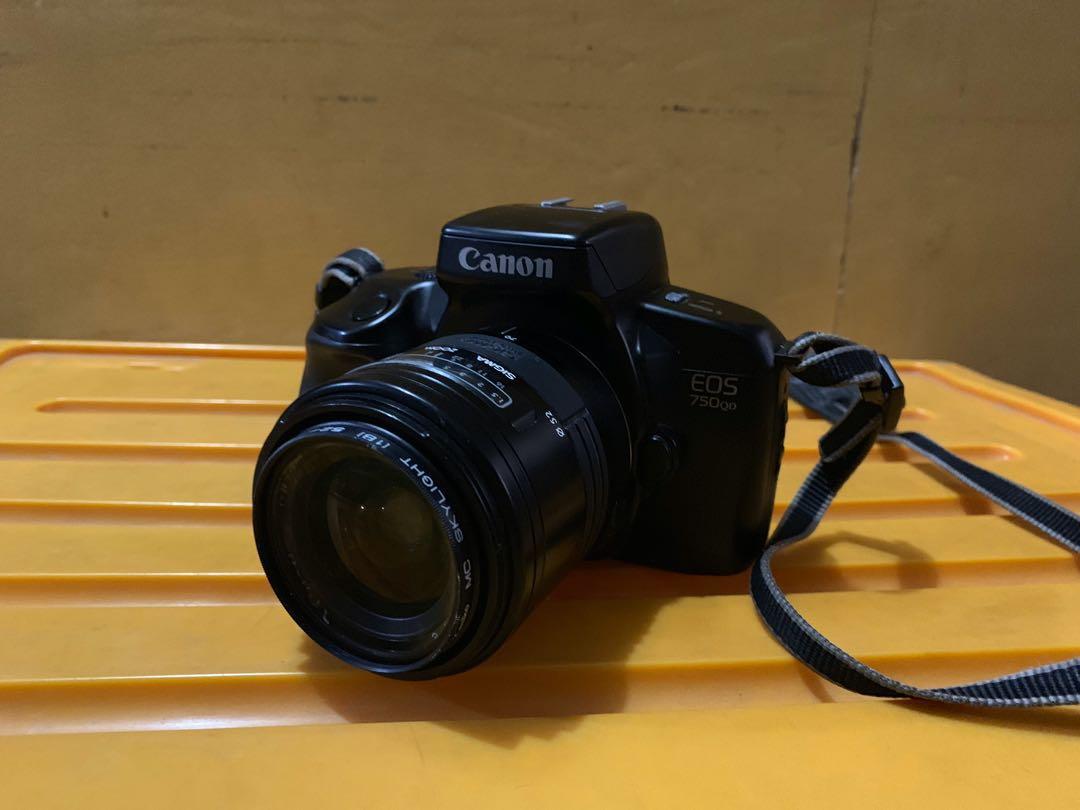 canon eos 750 qd 35mm film camera