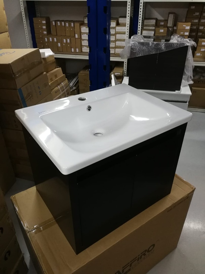 Ceramic Inset Basin With Stainless Steel Cabinet Mirror Ceramic Inset Basin With Stainless