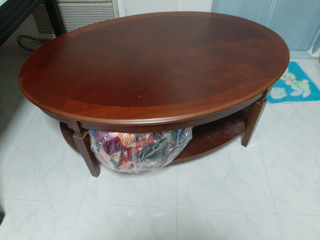 Coffee Table (Category: Tables & Sets) located in Singapore. Submitted by curlsbrown (Listing ID 260384459, Image 1). Description: Selling teak wood table still in very good condition..