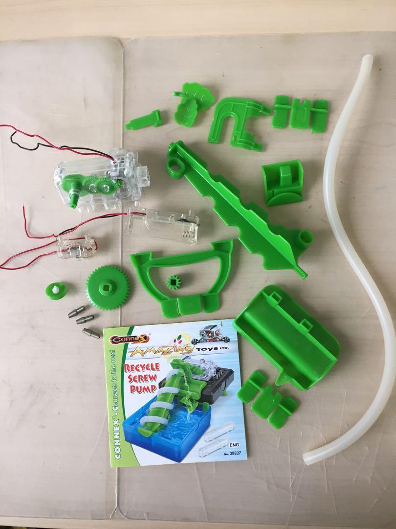 Connex Science Kits 3d Animation Water Pump Archimedes Screw