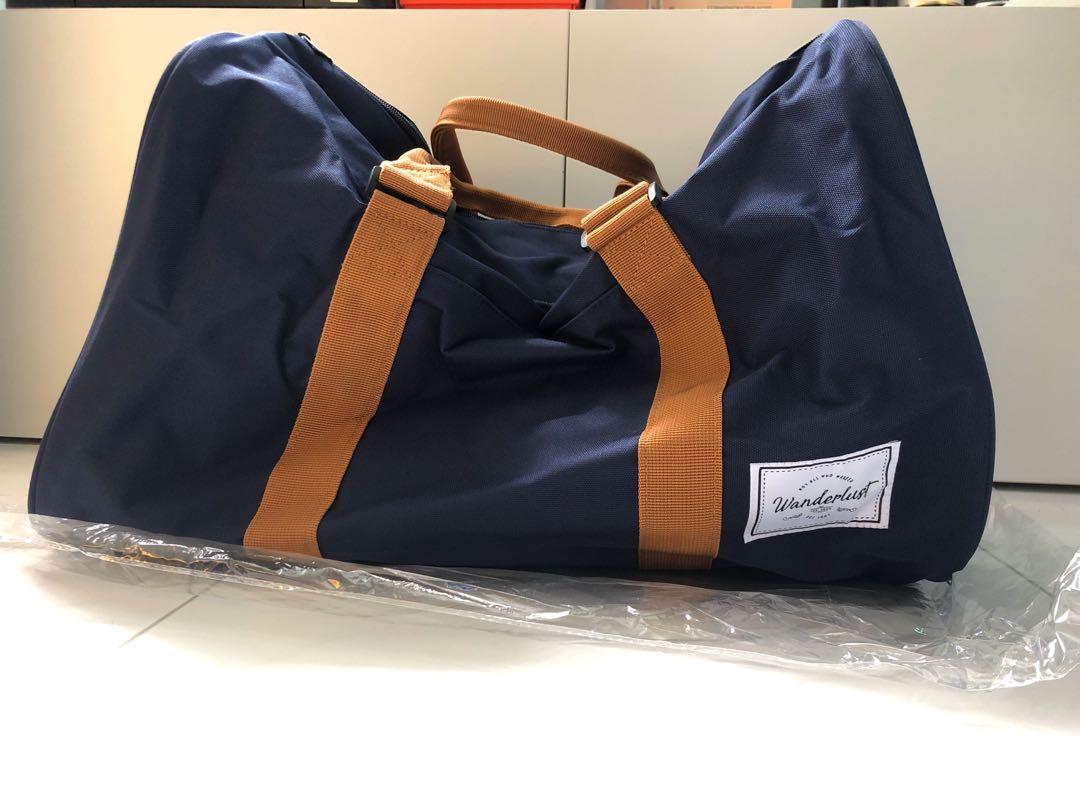wanderlust duffle bag