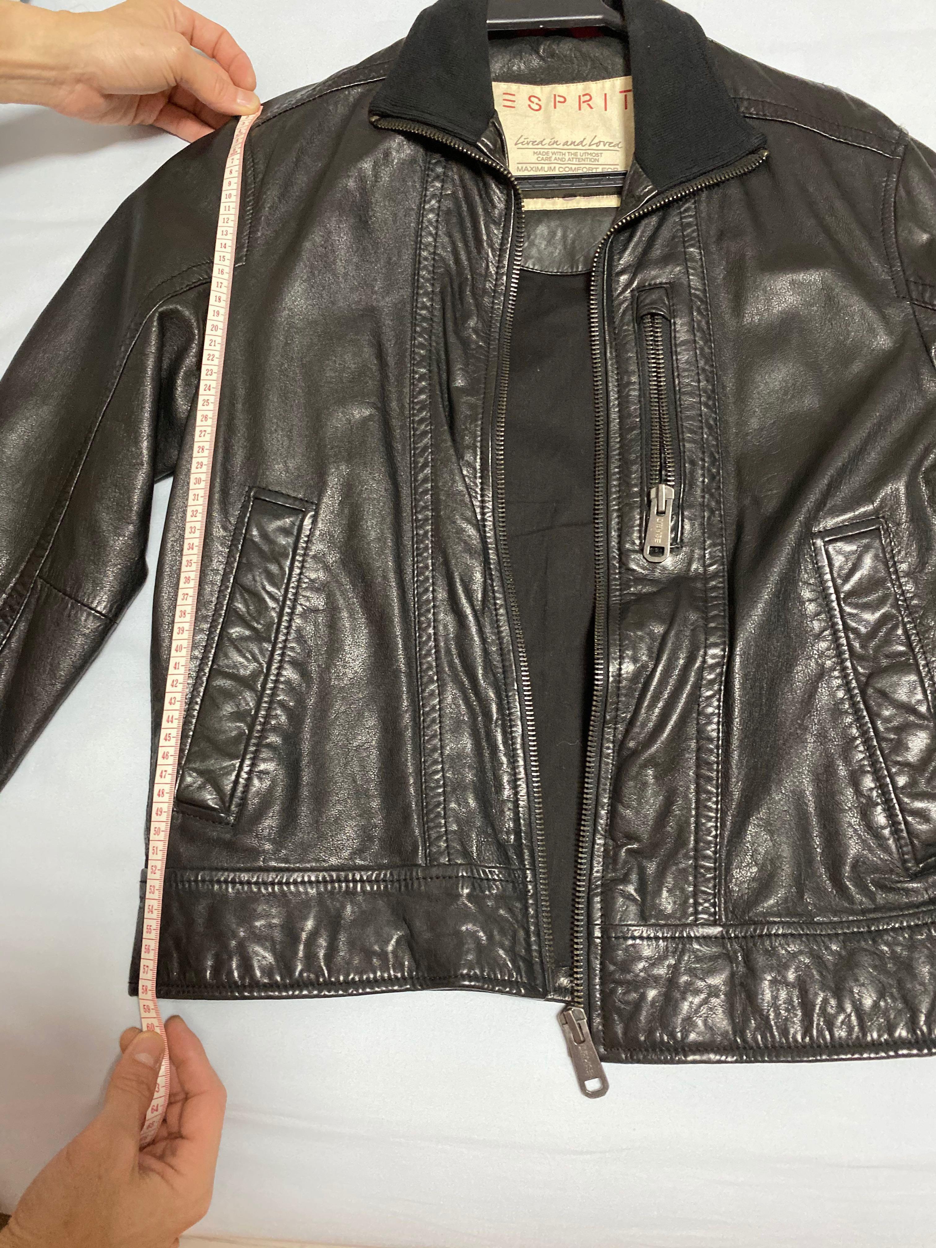 Mål gå ind lære Esprit leather jacket M size, cowboy style, Women's Fashion, Coats, Jackets  and Outerwear on Carousell