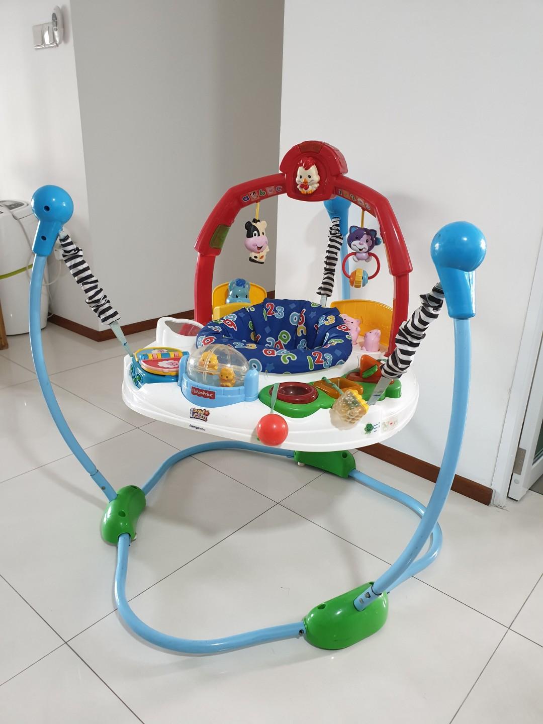 Fisher price laugh and learn farm jumperoo clearance