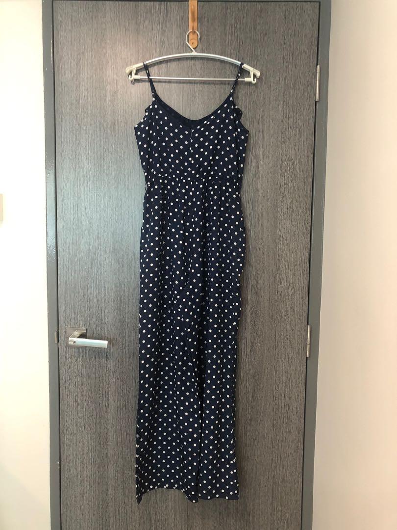 Forever 21 polka sales dot jumpsuit