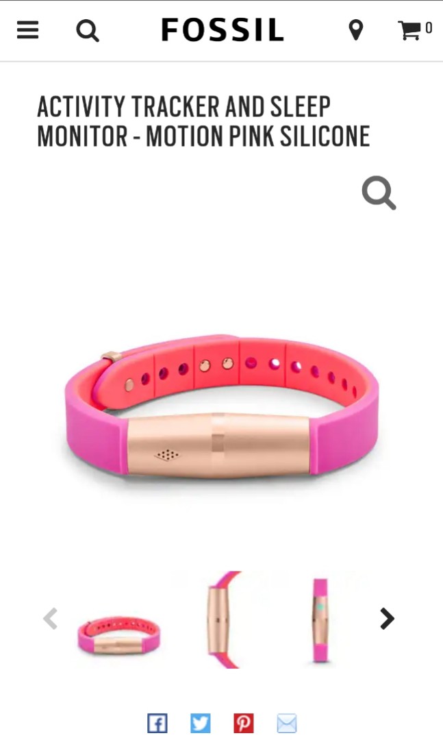Fossil best sale activity tracker