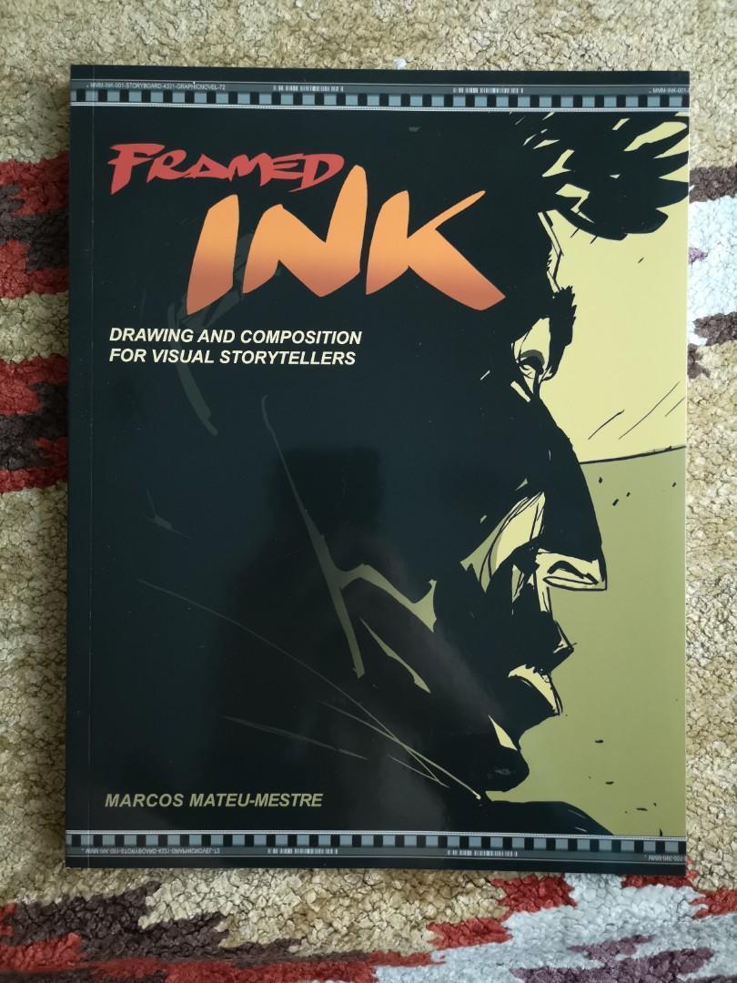 Framed Ink Drawing And Composition For Visual Storytellers Books Stationery Comics Manga On Carousell