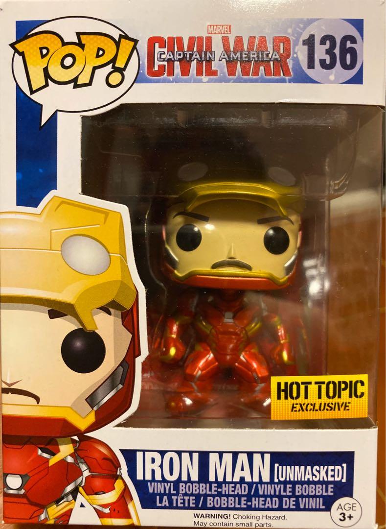 funko pop iron man civil war