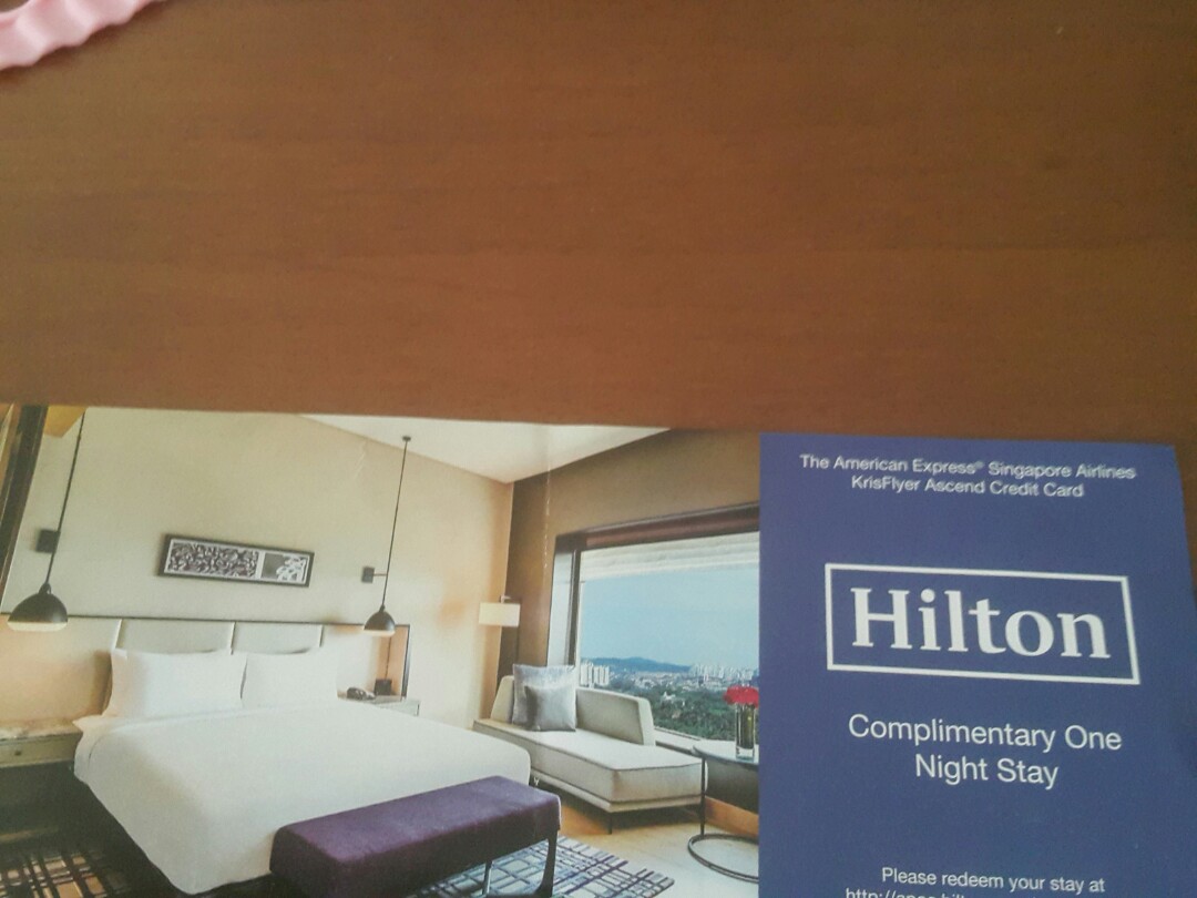 Hilton Complimentary 1 night stay with Amex Ascend, Everything Else on