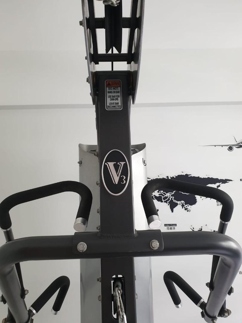 Hoist V3 Select Commercial Home Gym (Free running track & Punching bag