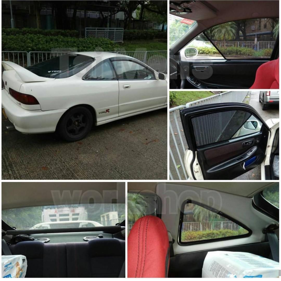 Honda Dc2 Integra 全車濾光窗網太陽擋 汽車配件 改裝 內外零件 Carousell