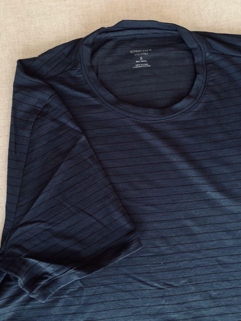 icebreaker men's tech lite short sleeve crewe