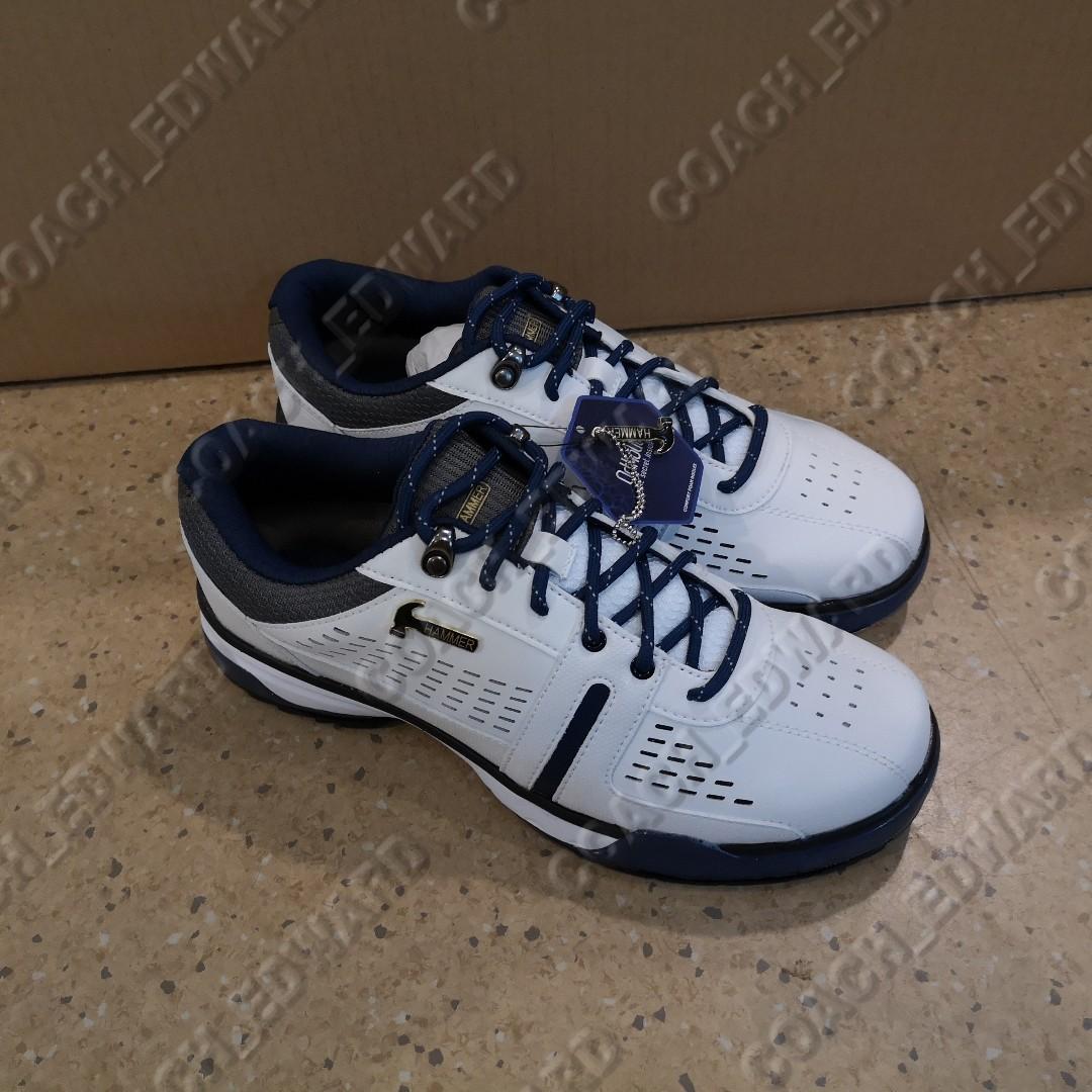 BNIB Hammer Boss White/Navy/Grey high performance bowling shoes! (UP
