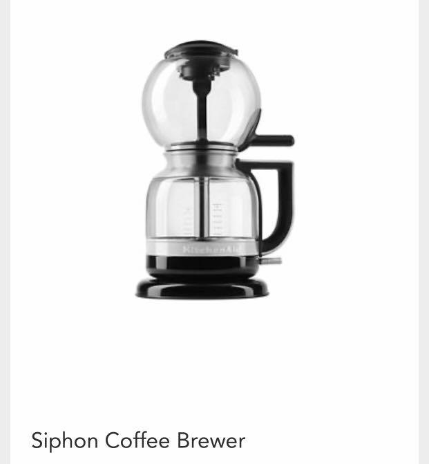 Kitchenaid siphon coffee brewer clearance