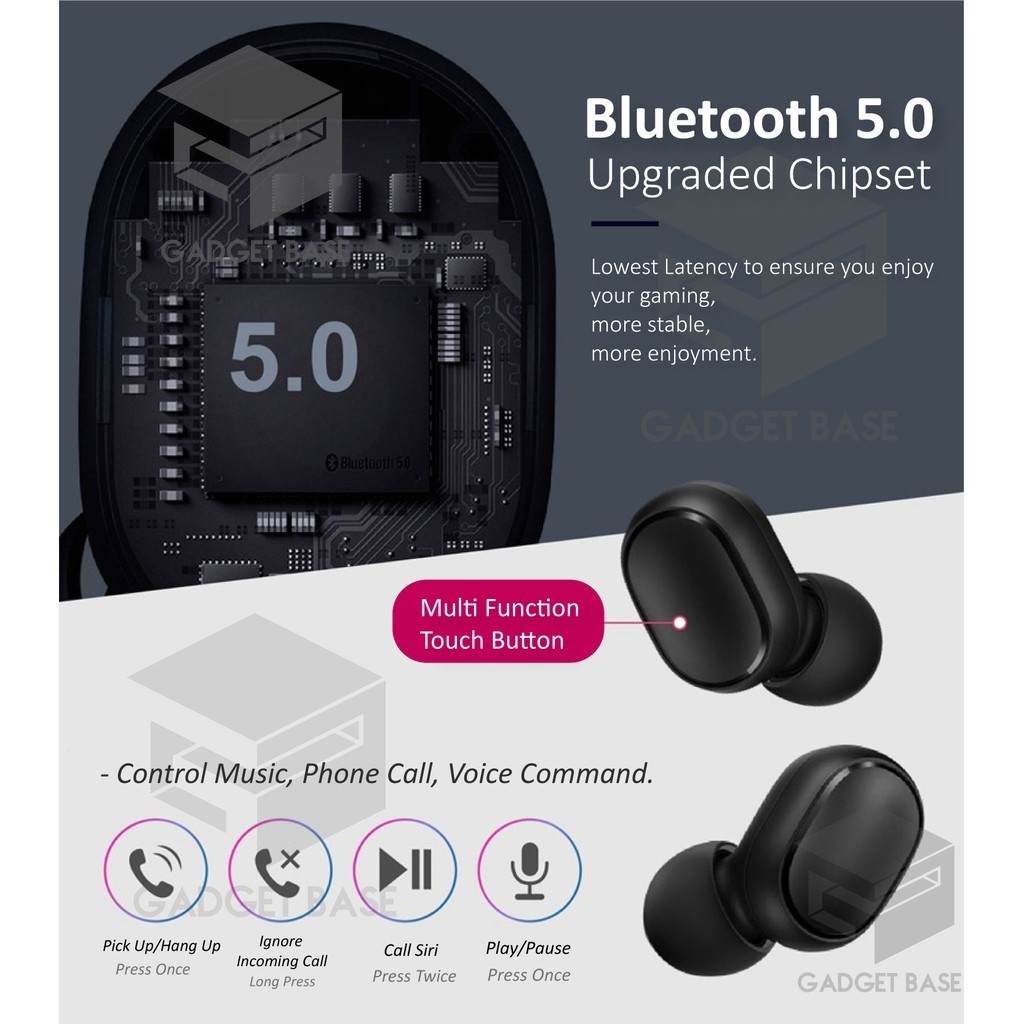 Redmi airdots sales music control
