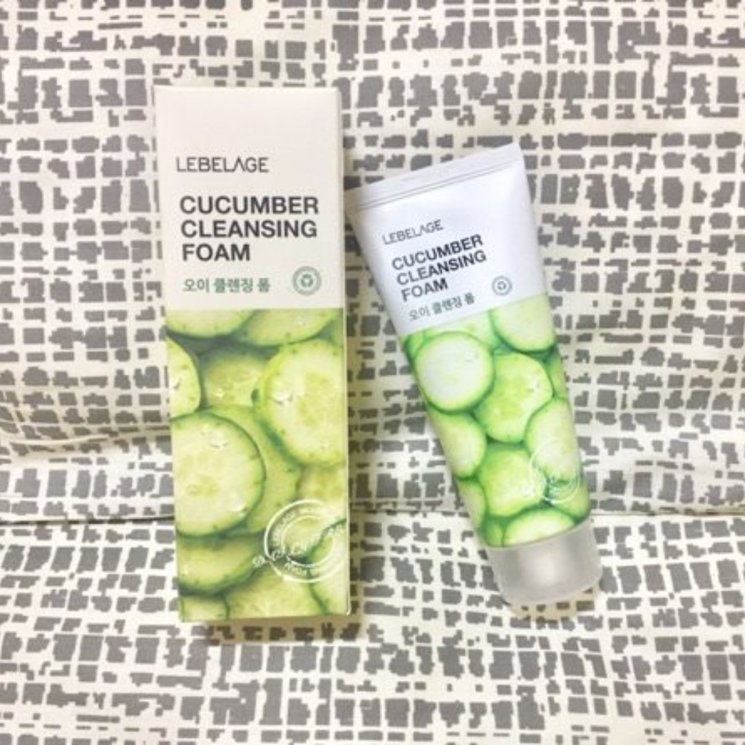 Lebelage Cucumber Cleansing Foam, Beauty & Personal Care, Face, Face ...