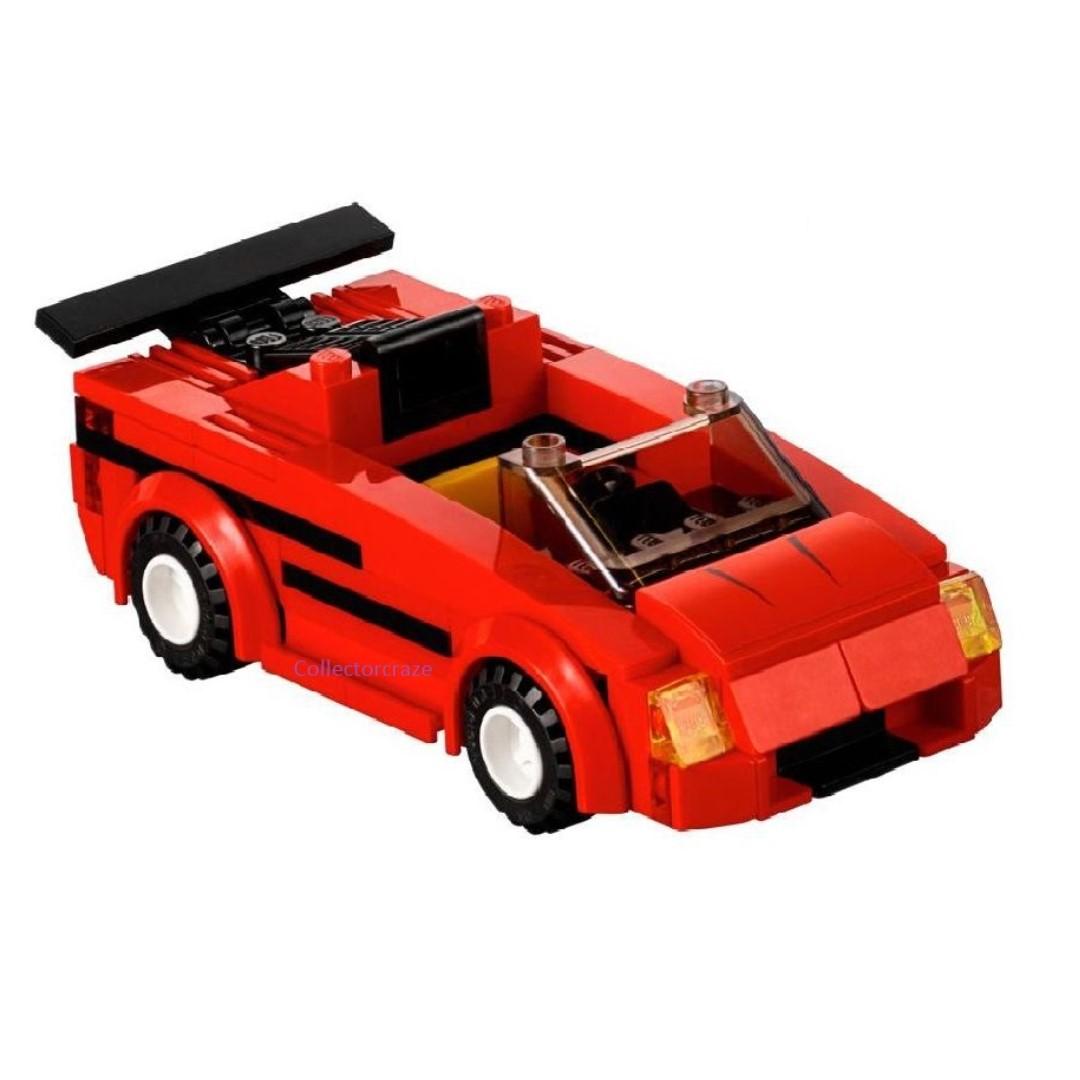 LEGO CITY Vehicle Red Sport Car NEW ORIGINAL