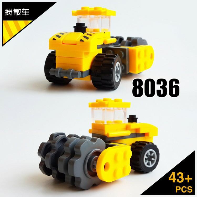 lego mini construction vehicles