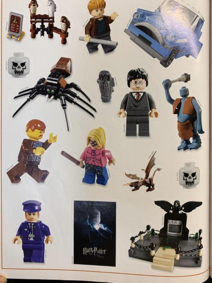 Lego harry potter hotsell decals