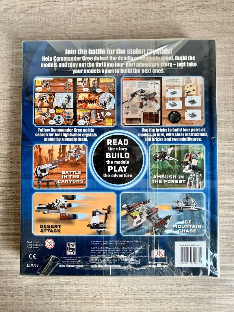 Lego star wars build your own shop adventure battle for the stolen crystals