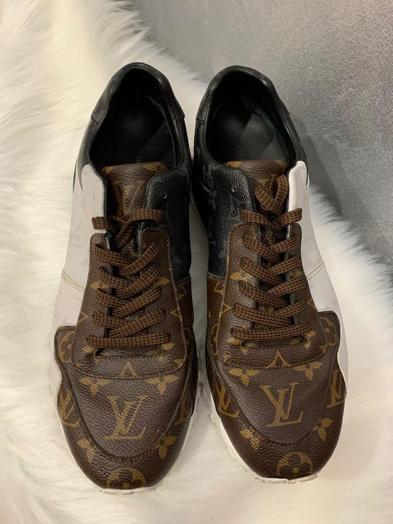 Louis Vuitton Tri-Color Monogram Canvas Run Away Sneakers Size 39