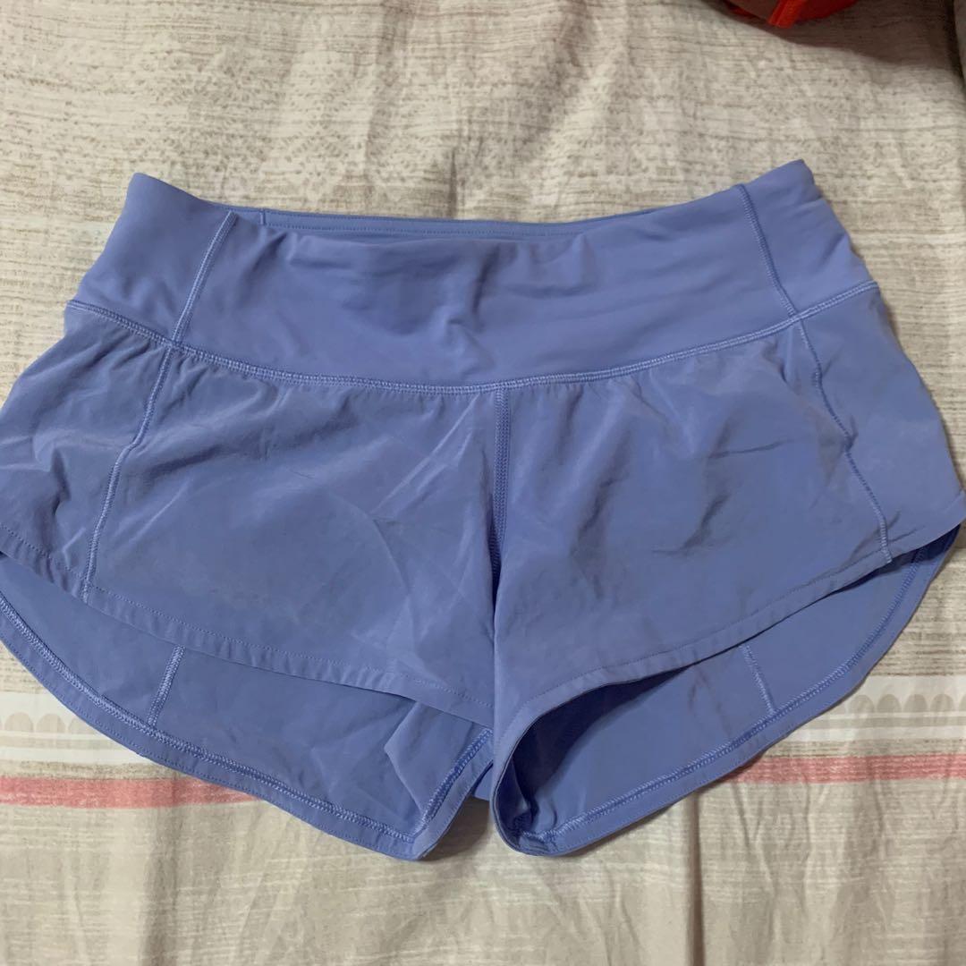 Lululemon hydrangea blue shorts outlet