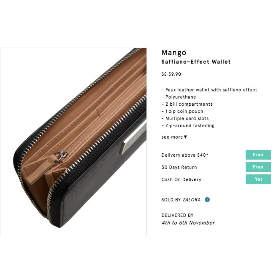 Mango wallet zalora deals