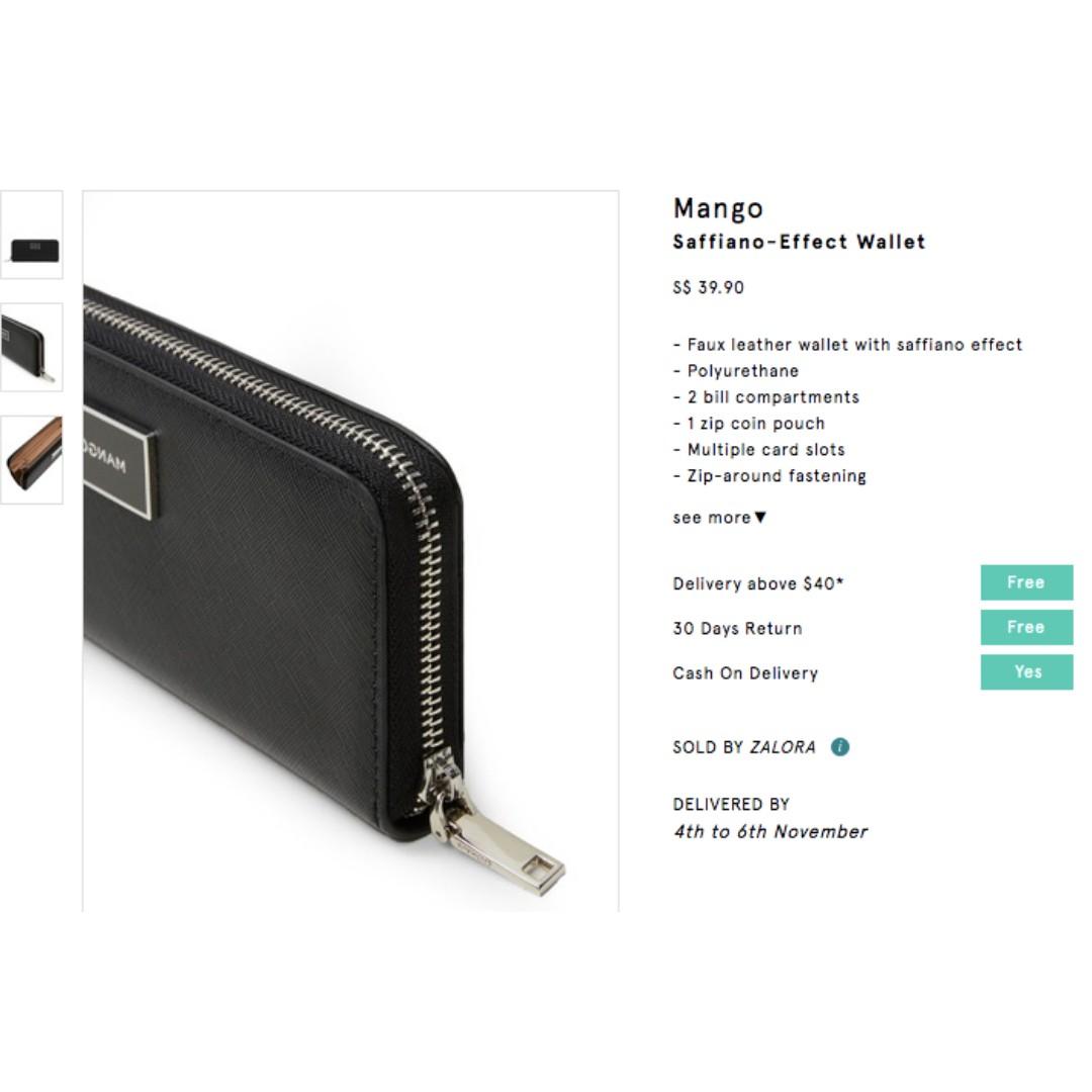 Mango wallet zalora outlet