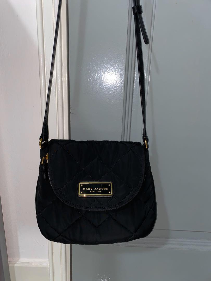 Marc Jacobs Quilted Nylon Mini Messenger Bag