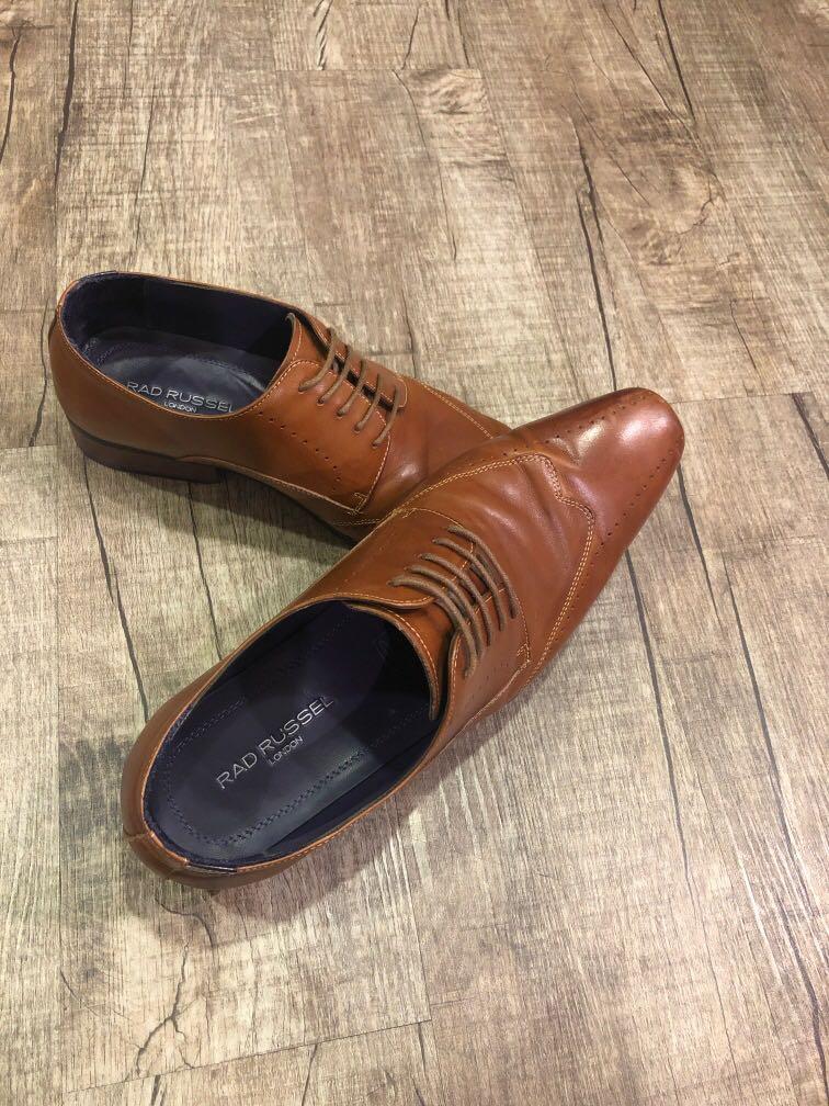 Men S Latte Color Leather Shoes Men S Fashion Footwear Casual Shoes On Carousell