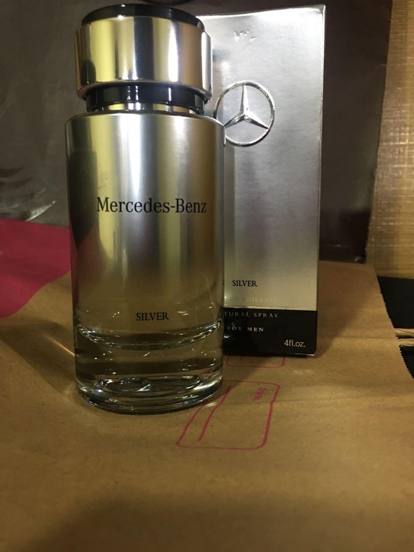 mercedes benz silver perfume