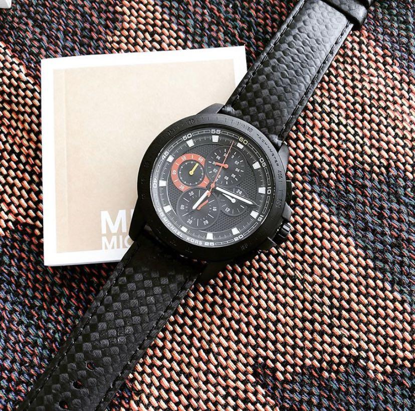 Michael Kors Ryker Chronograph Black Dial Watch MK8521