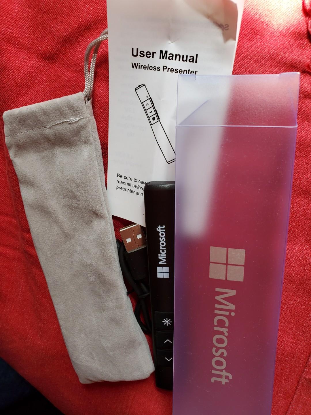 Microsoft Presentation Power Point Laser Pointer 演講鐳射筆, 電腦＆科技, 商務用科技產品 ...