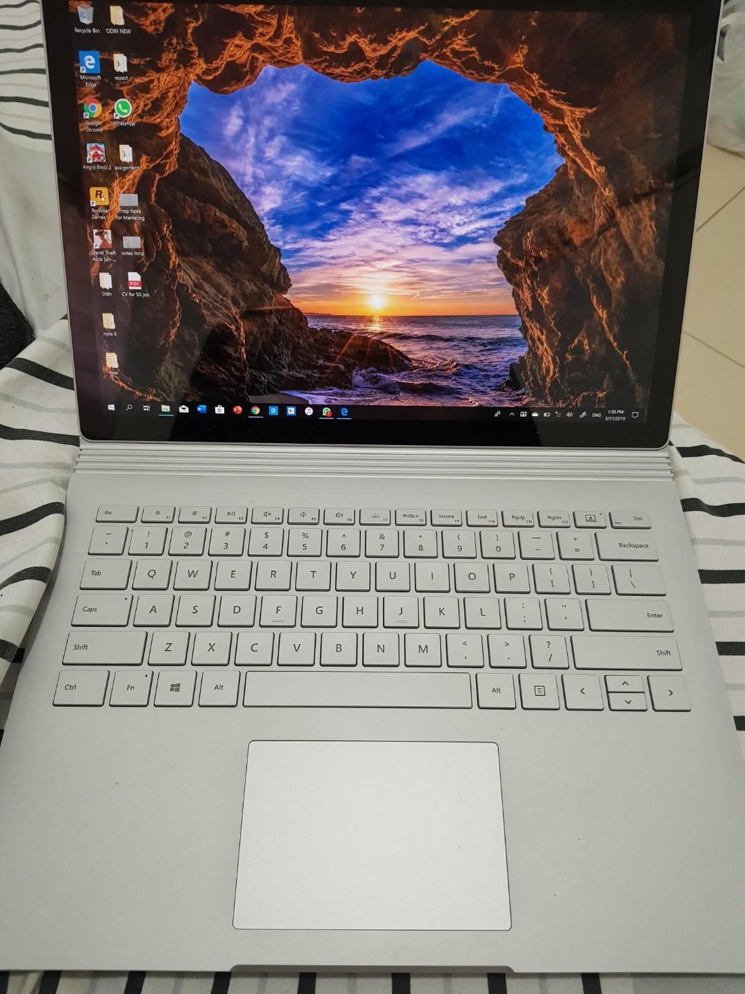 Microsoft Surface Book2, Computers & Tech, Laptops & Notebooks on Carousell