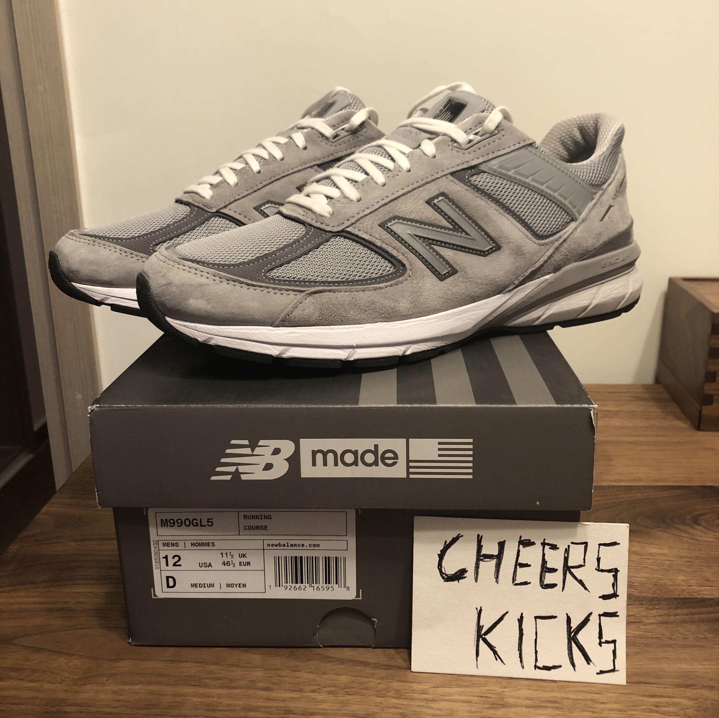New Balance M990GL5 990v5 990 v5 Grey 灰v2 v3 v4 NB 990v2 990v3 990v4, 男裝,  鞋, 西裝鞋- Carousell