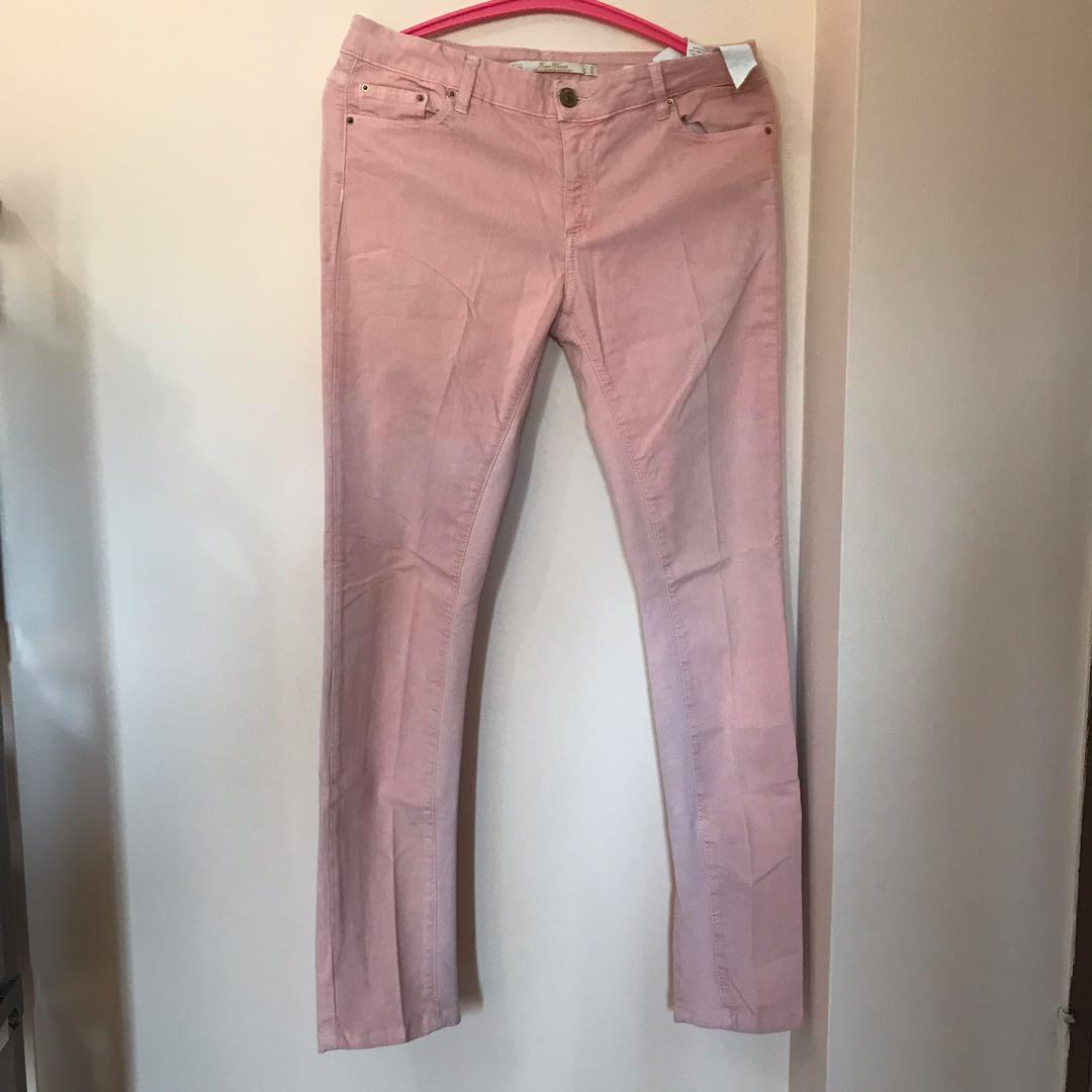zara pink jeans