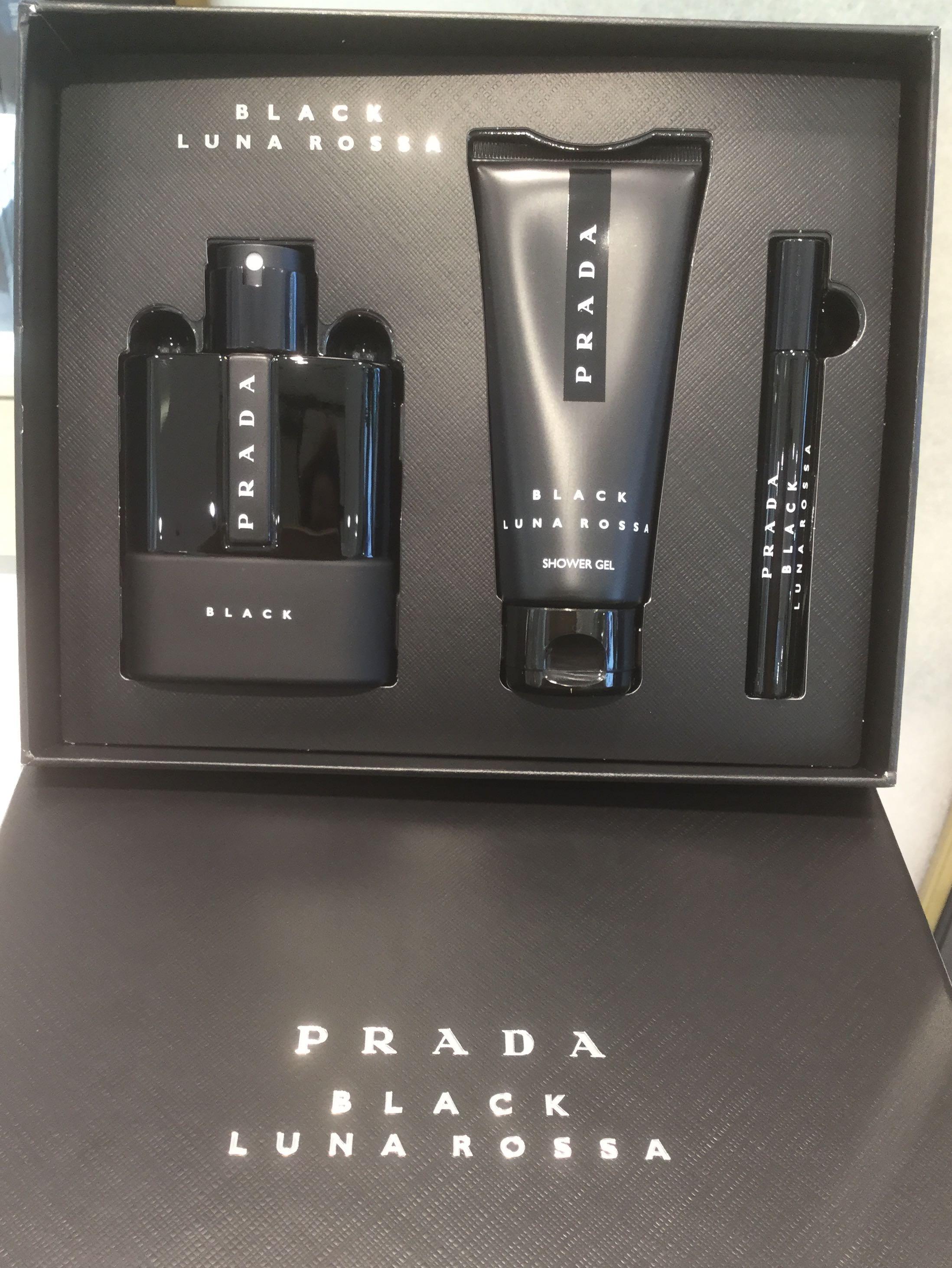 prada black gift set