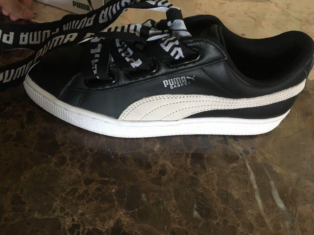 Puma basket heart sales cara delevingne