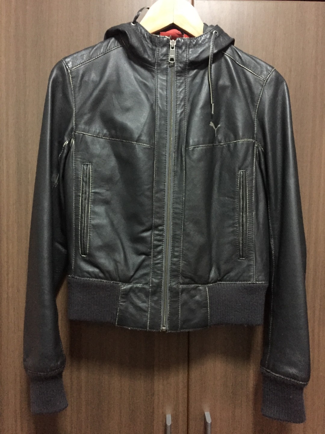 puma jacket leather