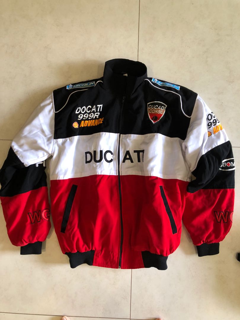 Red race clearance car jacket