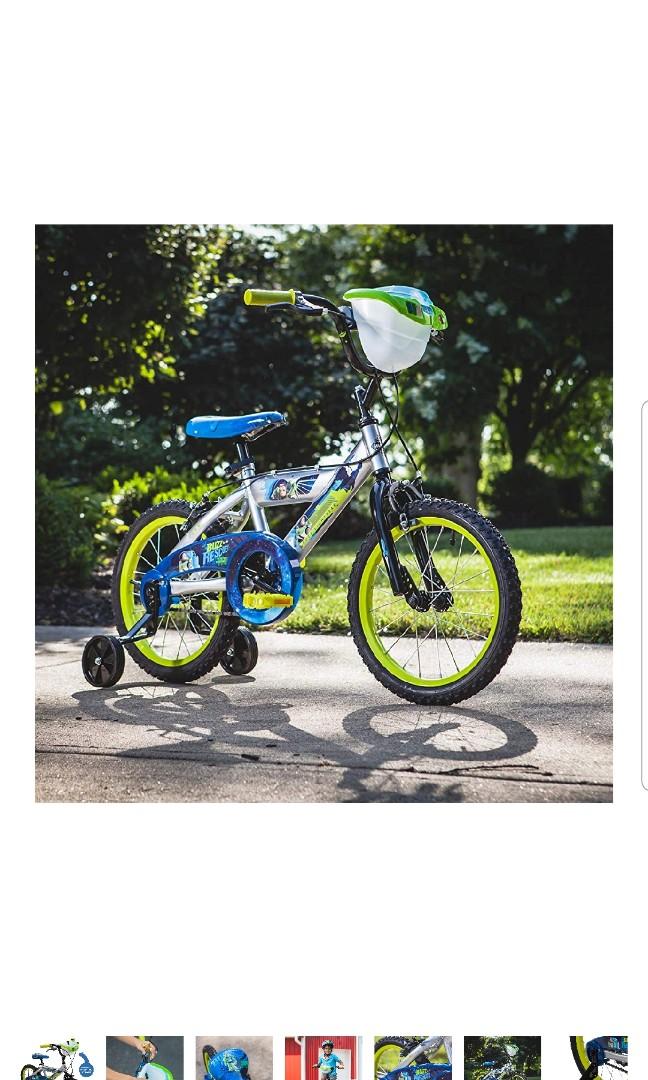 toy story bike with training wheels