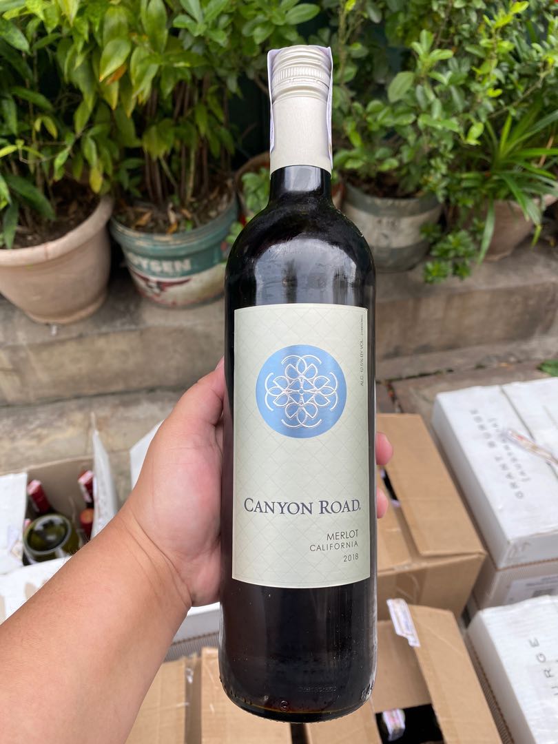 Red Wine Merlot Food Drinks Beverages On Carousell