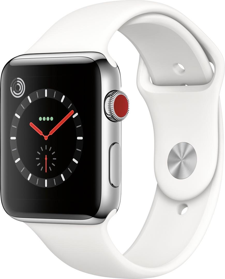 Replacement Unit Apple Watch Series 3 Stainless Steel Cellular GPS