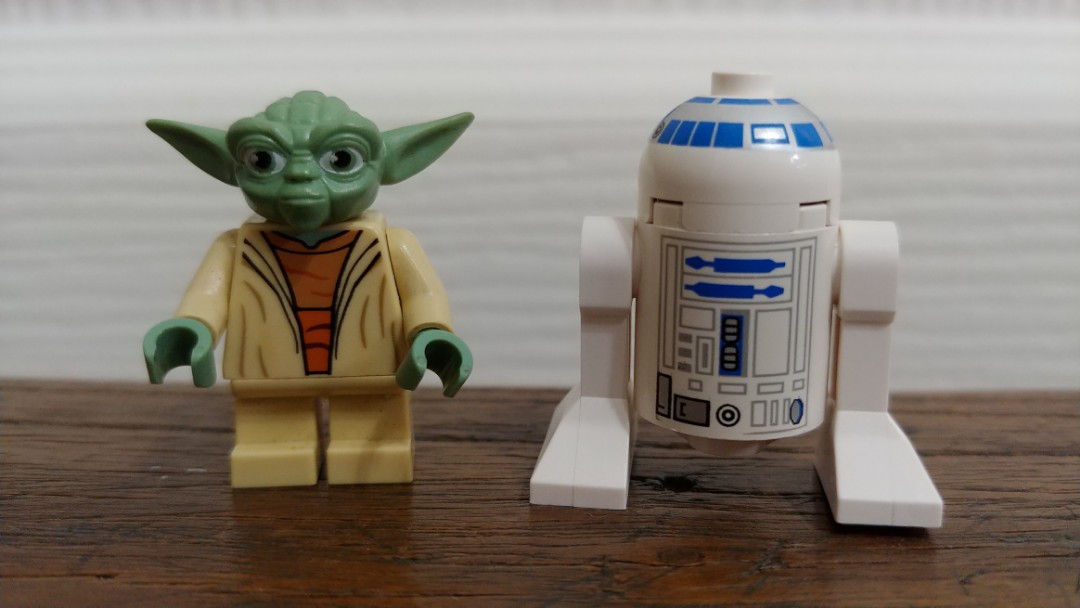 sale bundle!) lego star wars minifigs yoda jedi and astromech