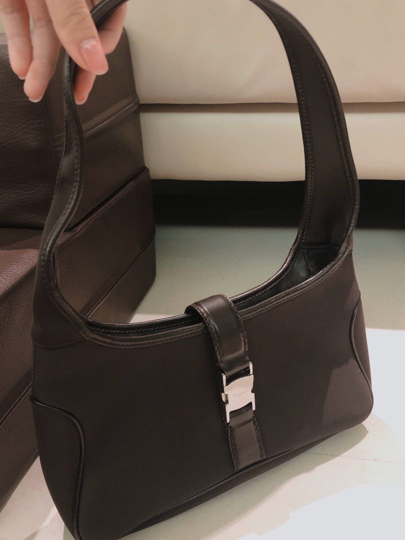 vintage ferragamo shoulder bag
