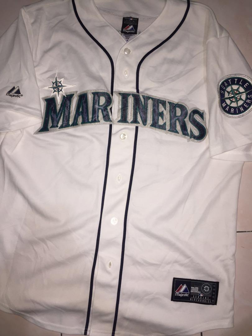 MLB SEATTLE MARINERS JERSEY, Men's Fashion, Activewear on Carousell