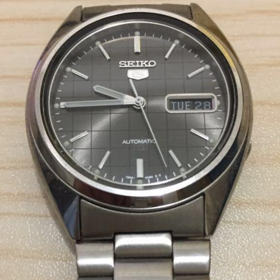 SEIKO 5 (7S26-3040) 精工手錶九十年代絕版復古懷舊, 名牌, 手錶