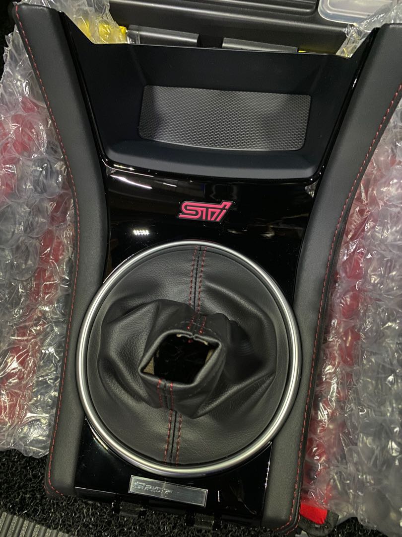 Subaru WRX STI 2018 2019 Shift Console 