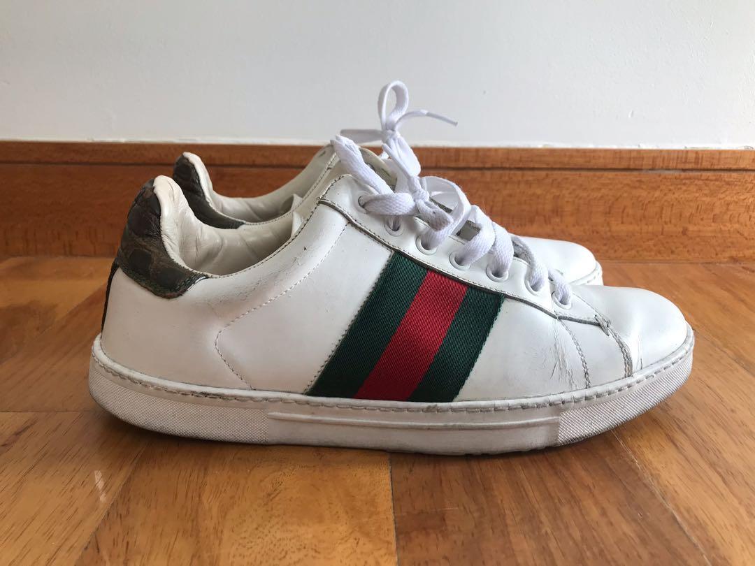 Gucci sneakers plain online