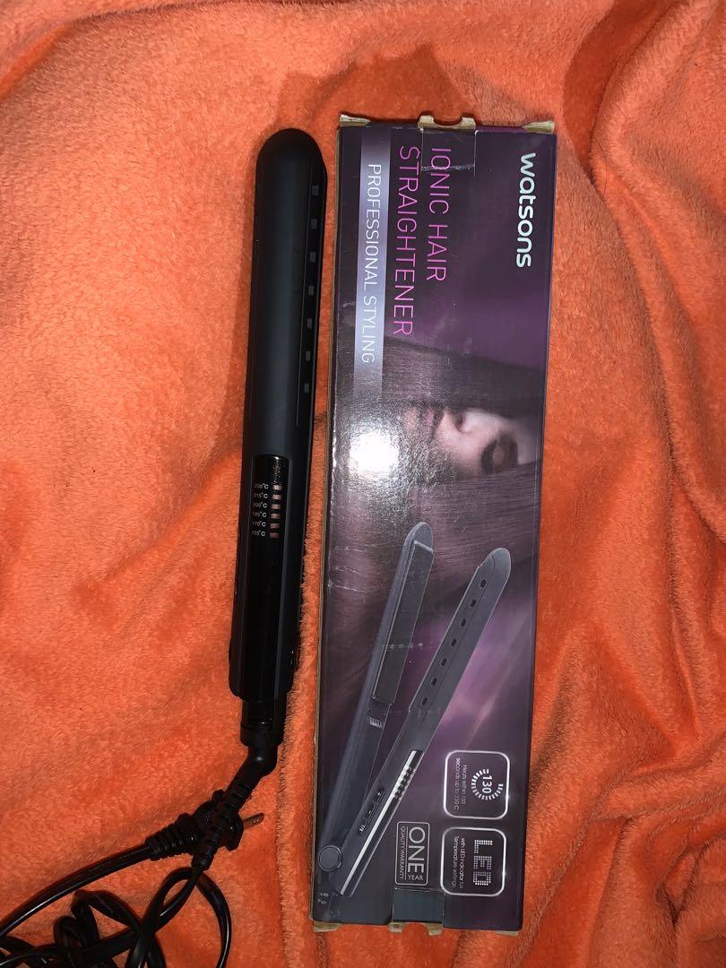 Watson Ionic Hair Straightener Beauty Personal Care Hair on